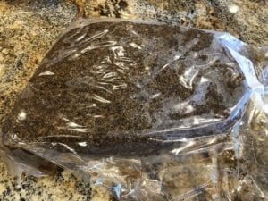 Brisket after seven day cure