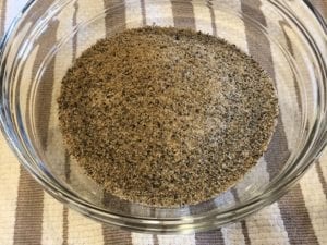 Dry cure for pastrami