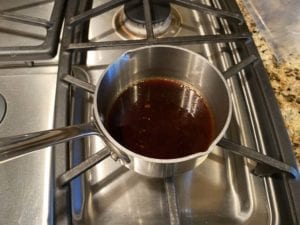 1/4 cup of brisket jus