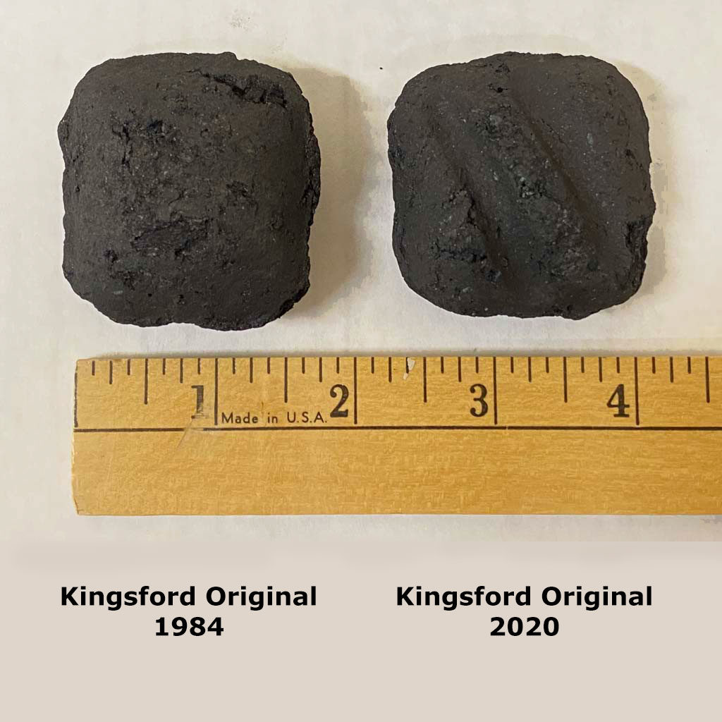 Overhead view of 1984 Kingsford Original, 2020 Kingsford Original