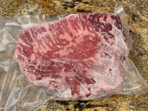 Frozen brisket point