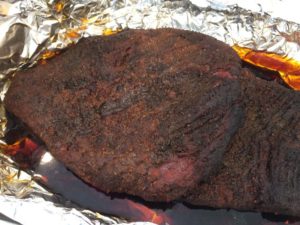 Little balls of who knows what on surface of brisket