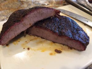 Finished brisket flat