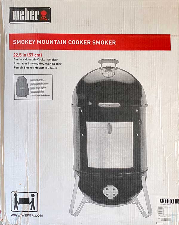 Pack + Fumoir Smokey Mountain 47cm - WEBER