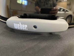 Edge lid handle for WSM 22