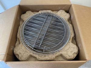 Charcoal grate and cooking grates