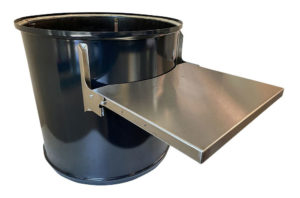 Lavalock folding side shelf for 22.5 WSM