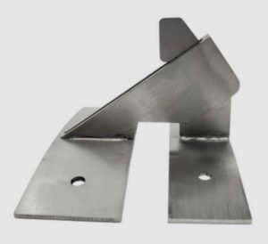 Profile of Hunsaker hinge parts